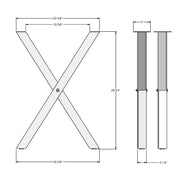 Alexis Table base - 50683