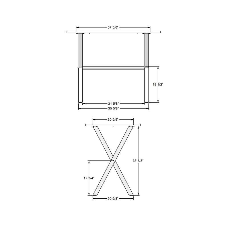 Alex pub table base - 50685-36
