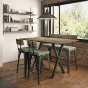 Upright non swivel stool - 40264-26