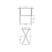 Alex pub table base - 50685-42