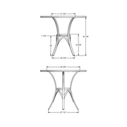 Kai pub table base - 50709