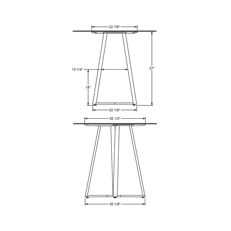 Dirk pub table base - 50734