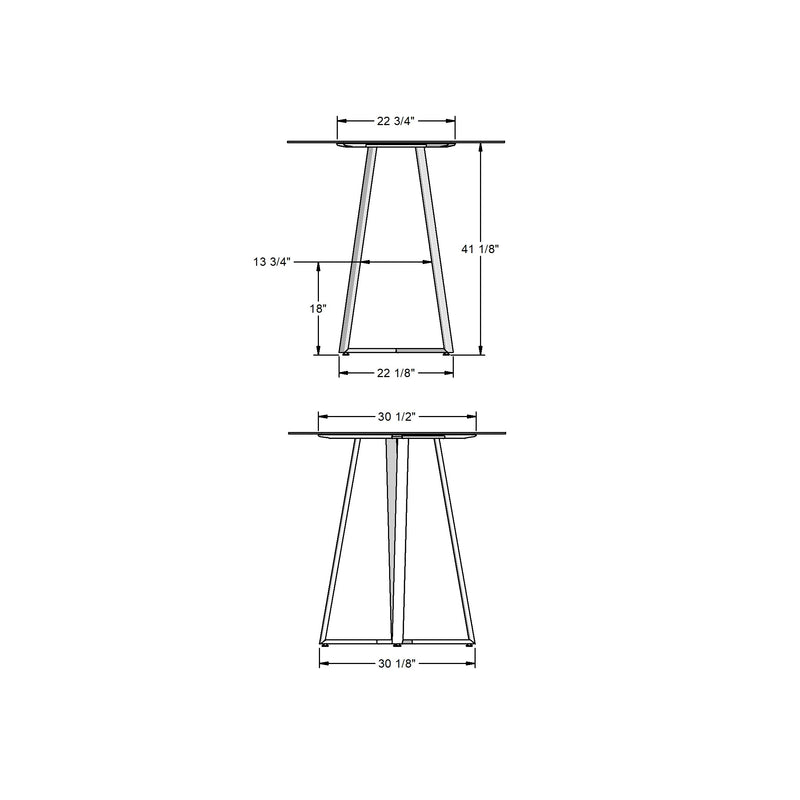 Dirk pub table base - 50834