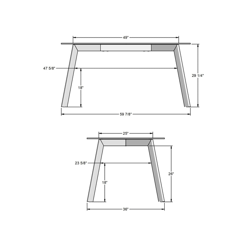 Lidya Table base - 50936
