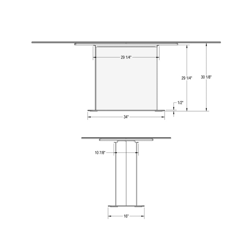Lucarelli Table base - 50946