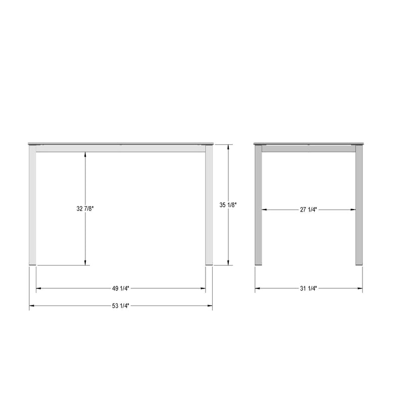 Azilis pub table base - 50955-36