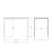 Azilis pub table base - 50955-42