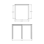 Carbon pub table base - 50962-36