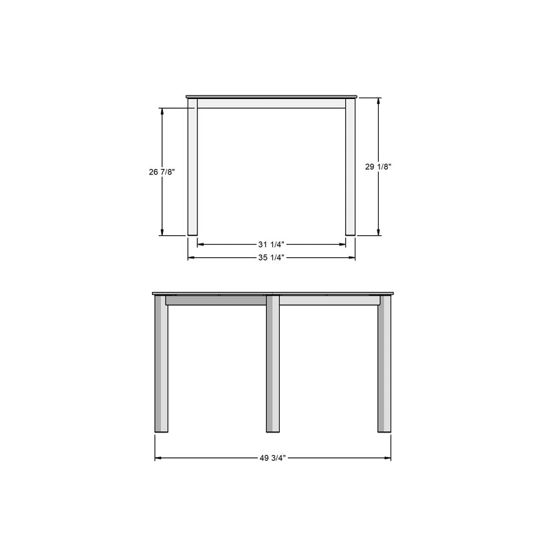 Carbon Table base - 50962