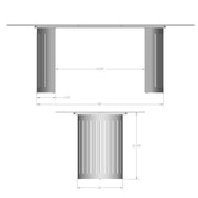 Rachel Table base - 50979
