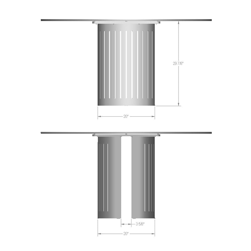 Rachel Table base - 50980