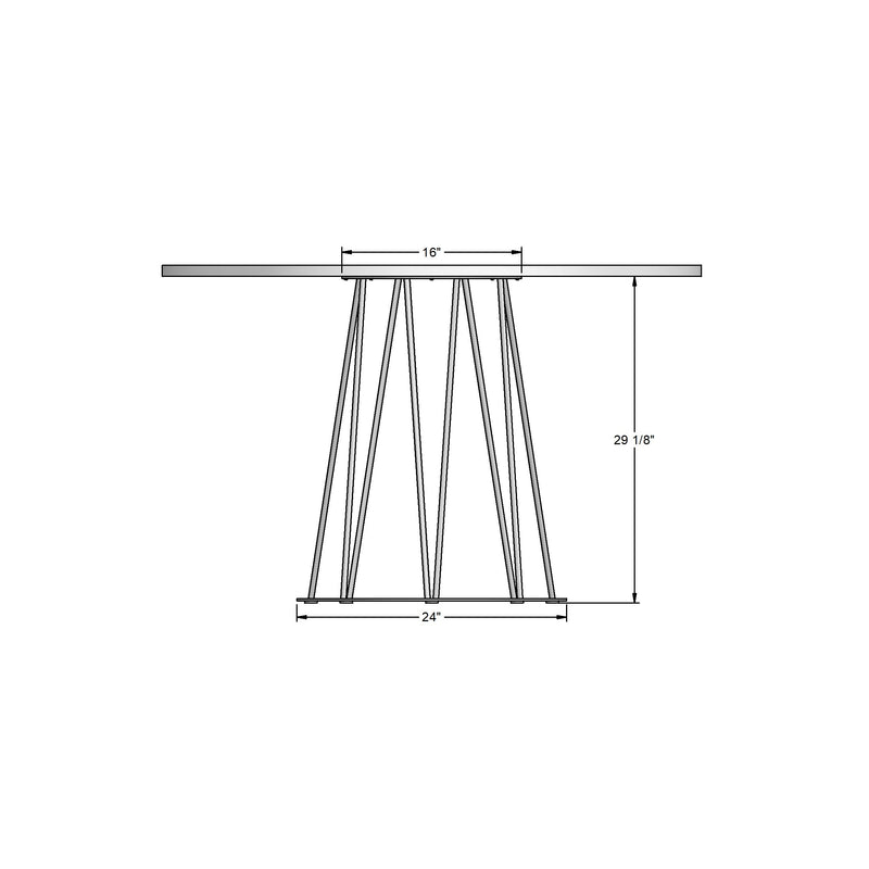 Calypso Table base - 51520