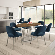 Calypso oval table base - 51521