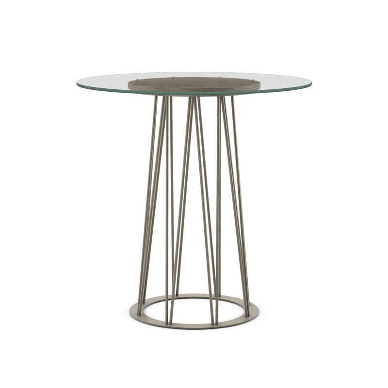 Calypso pub table base with Thermo Fused Laminate (TFL) accent - 51524-42