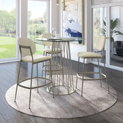 Cassandra non swivel stool - 40345-30
