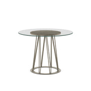 Calypso table base with Thermo Fused Laminate (TFL) accent - 51524