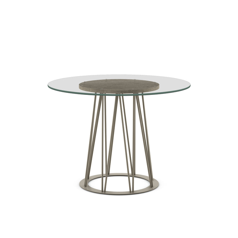 Calypso table base with Thermo Fused Laminate (TFL) accent - 51524