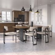 Zoel metal and Thermo Fused Laminate (TFL) table base - 51572