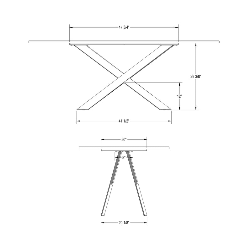Ascencio Table base - 52559