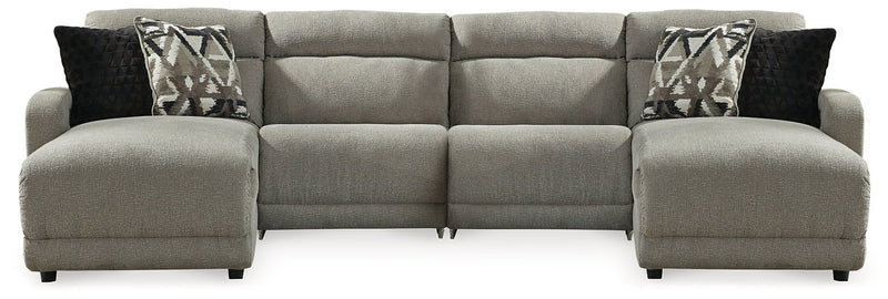 Colleyville Power Reclining Sectional with Chaise - Coastal Roots Furniture (Courtenay, BC)