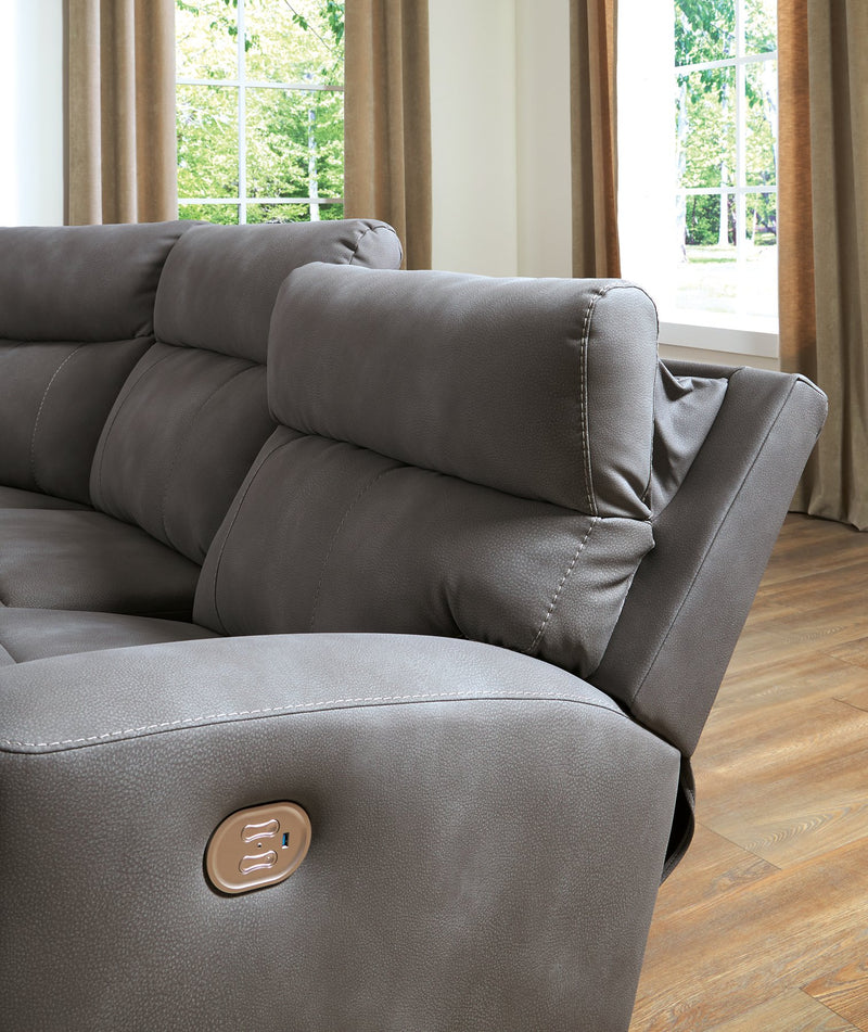 Next-Gen DuraPella Power Reclining Sectional - Coastal Roots Furniture (Courtenay, BC)