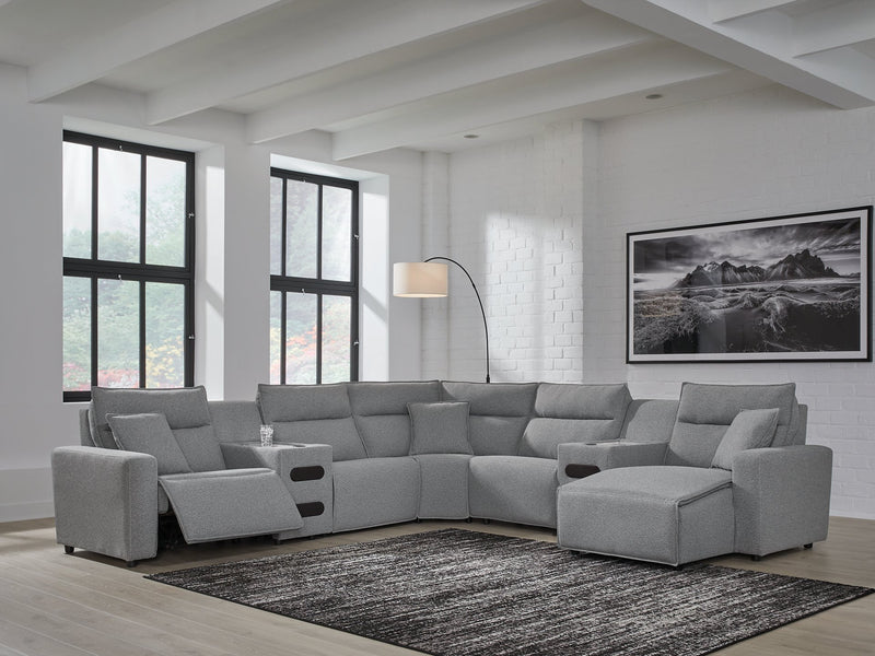 Modmax Power Reclining Sectional with Chaise - Coastal Roots Furniture (Courtenay, BC)