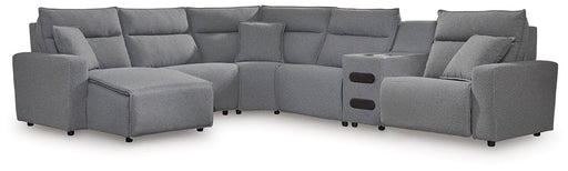ModMax II Reclining Sectional with Chaise and Audio Console - Coastal Roots Furniture (Courtenay, BC)