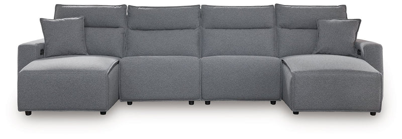 Modmax Power Reclining Sectional with Chaise - Coastal Roots Furniture (Courtenay, BC)