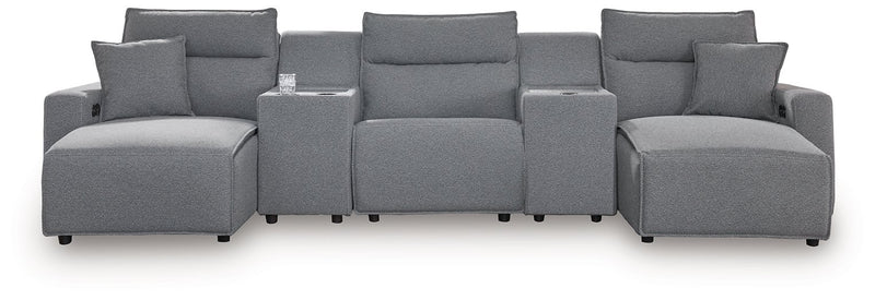 Modmax Power Reclining Sectional with Chaise - Coastal Roots Furniture (Courtenay, BC)