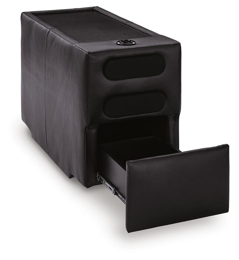 Modmax II Sectional with Chaise and Audio Consoles