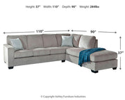Altari Sleeper Sectional with Chaise - Coastal Roots Furniture (Courtenay, BC)