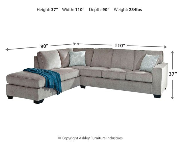 Altari Sleeper Sectional with Chaise - Coastal Roots Furniture (Courtenay, BC)