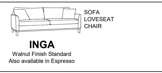 Stylus Sofas INGA SOFA