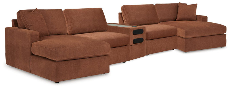 Modmax 5 Piece Sectional with Audio Console - Coastal Roots Furniture (Courtenay, BC)