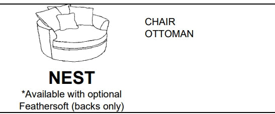 Stylus Sofas NEST CHAIR
