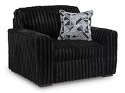 Midnight-Madness Oversized Chair - Coastal Roots Furniture (Courtenay, BC)