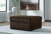Midnight-Madness Oversized Accent Ottoman - Coastal Roots Furniture (Courtenay, BC)
