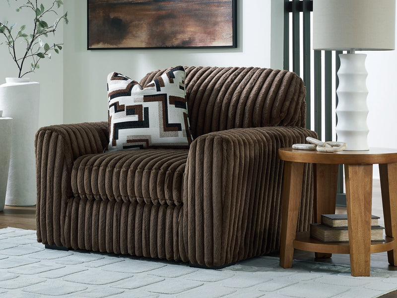 Midnight-Madness Oversized Chair - Coastal Roots Furniture (Courtenay, BC)