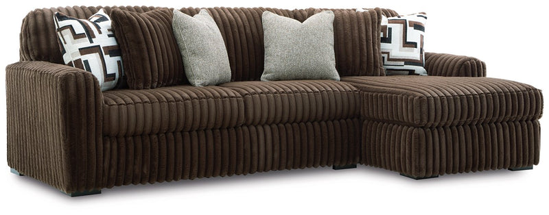 Midnight-Madness Sectional Sofa with Chaise - Coastal Roots Furniture (Courtenay, BC)