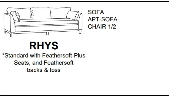 Stylus Sofas RHYS SOFA