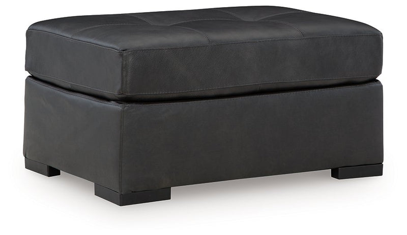 Brindley Pier Oversized Accent Ottoman - Coastal Roots Furniture (Courtenay, BC)