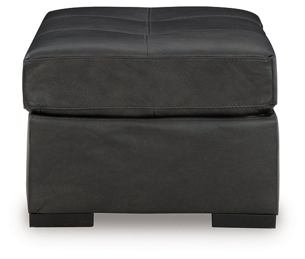 Brindley Pier Oversized Accent Ottoman - Coastal Roots Furniture (Courtenay, BC)