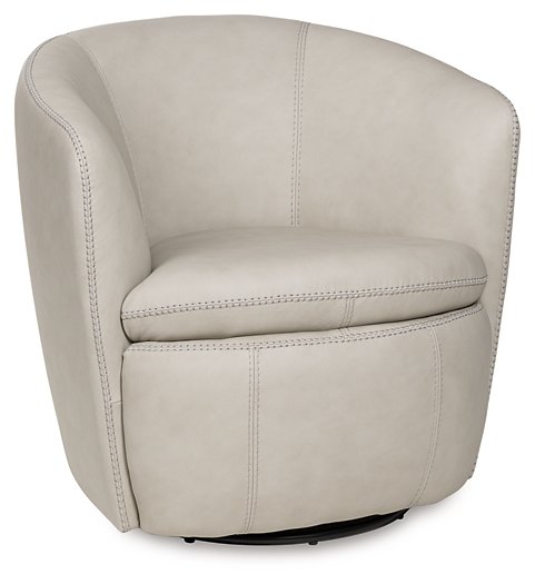 Kierreys Swivel Accent Chair - Coastal Roots Furniture (Courtenay, BC)