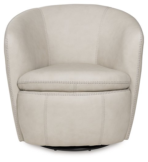 Kierreys Swivel Accent Chair - Coastal Roots Furniture (Courtenay, BC)