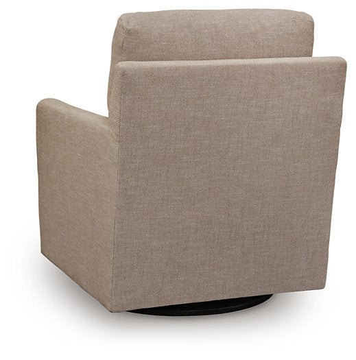 Freybourne Next-Gen Nuvella Swivel Accent Chair - Coastal Roots Furniture (Courtenay, BC)