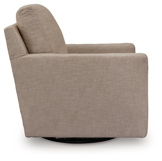 Freybourne Next-Gen Nuvella Swivel Accent Chair - Coastal Roots Furniture (Courtenay, BC)