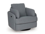 Alainmont Next-Gen Nuvella Swivel Power Recliner - Coastal Roots Furniture (Courtenay, BC)