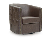 Brentlow Swivel Accent Chair - Coastal Roots Furniture (Courtenay, BC)