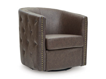 Brentlow Swivel Accent Chair - Coastal Roots Furniture (Courtenay, BC)