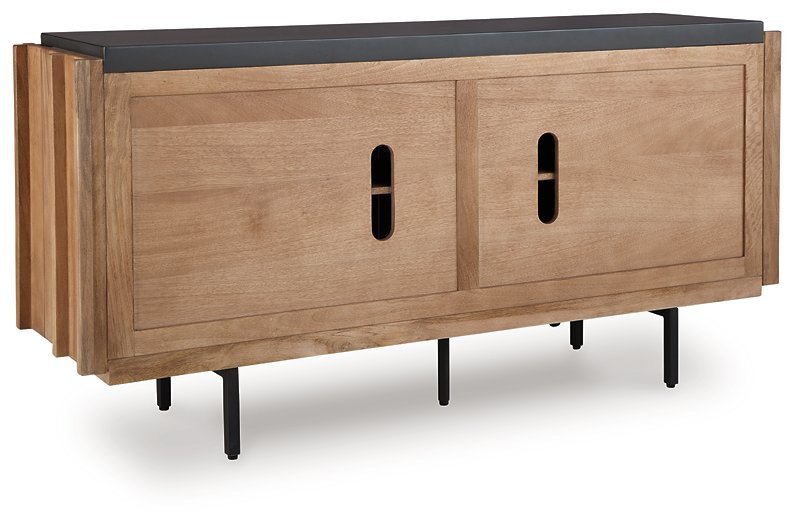 Quintavious Accent Cabinet - Coastal Roots Furniture (Courtenay, BC)